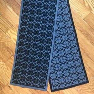 Coach 100% Merino Wool Scarf
